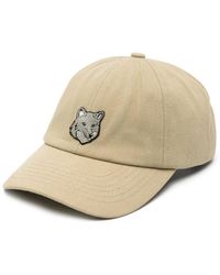 Maison Kitsuné - Cappello da baseball con applicazione Fox - Lyst
