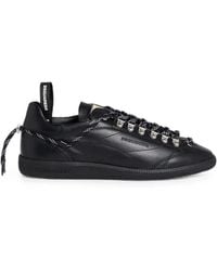 DSquared² - Rebels Leather Sneakers - Lyst