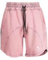 Mauna Kea - Panelled Logo-Print Cotton Short - Lyst