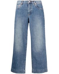 A.P.C. - Cropped Jeans - Lyst