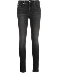 Calvin Klein - Mid-rise Skinny Jeans - Lyst