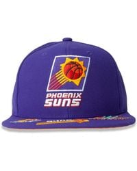 Mitchell & Ness - Phoenix Suns Nba Hardwood Classics Front Face Snapback Cap - Lyst