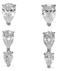 Anabela Chan - Orecchini Pendenti Diamond Pear - Lyst