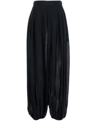 Semicouture - High-Waisted Trousers - Lyst