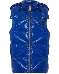Philipp Plein - Hexagon Logo-Plaque Padded Gilet - Lyst