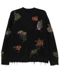 JNBY - Botanical Long-Sleeved Sweater - Lyst