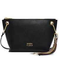 Bimba Y Lola - Medium Trapezium Leather Crossbody Bag - Lyst