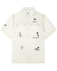 JUNGLES JUNGLES - Graphic-Print Short-Sleeve Shirt - Lyst