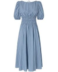 Pinko - Robe Rayée À Dos-Nu - Lyst