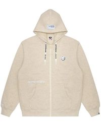 Aape By A Bathing Ape - Logo-Patch Zip-Up Hoodie - Lyst