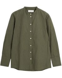 Skall Studio - Scot Striped Cotton Shirt - Lyst