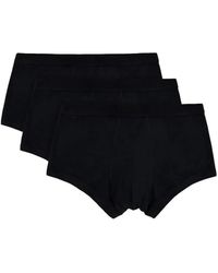 Giorgio Armani - Logo-Band Boxers (Set Of Three) - Lyst