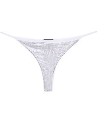 DSquared² - Crystal-embellished Bikini Bottom - Lyst