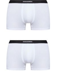 DSquared² - Logo-Jacquard Boxer Shorts - Lyst