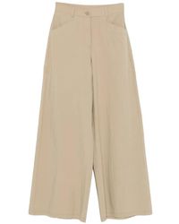 MOUTAKI - Pocket Wide-Leg Palazzo Pants - Lyst