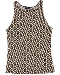 CALLIPYGIAN - Top mit geometrischem Print - Lyst