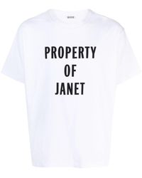 Bode - Janet Cotton T-shirt - Lyst