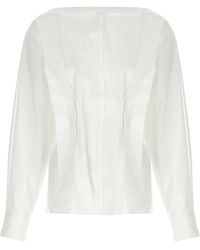 KHAITE - Wenley Blouse - Lyst