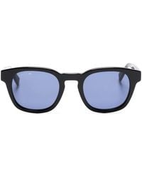 Lacoste - Ribbon Square-Frame Sunglasses - Lyst