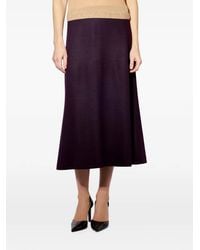 Liviana Conti - A-Line Midi Skirt - Lyst