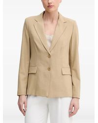 Benetton - Notched-Lapel Single-Breasted Blazer - Lyst