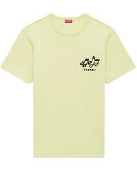 KENZO - Sounds Embroidered T-Shirt - Lyst