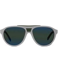 Vuarnet - Top-Bar Pilot Sunglasses - Lyst