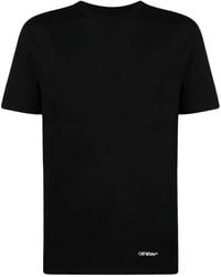 Off-White c/o Virgil Abloh - Scribble Diag Cotton T-shirt - Lyst