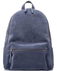 Orciani - Laio Suede Zip Backpack - Lyst