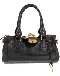 Chloé - パドロック レザーショルダーバッグ - Lyst