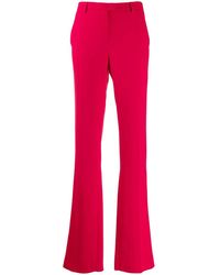 Roberto Cavalli High-waisted Flared Trousers - Розовый