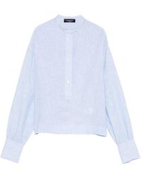 Fabiana Filippi - Striped Long-Sleeve Shirt - Lyst