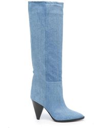 Isabel Marant - Ririo 80mm デニムブーツ - Lyst