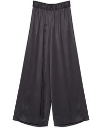Peserico - Wide-Leg-Hose Mit Bundfalten - Lyst