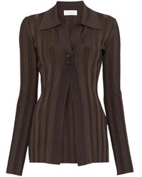 Sportmax - Albio Geribbeld Vest - Lyst