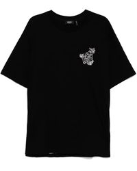 FIVE CM - Logo-Embroidered T-Shirt - Lyst