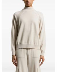 Peserico - Jersey con cuello alto y manga raglán - Lyst