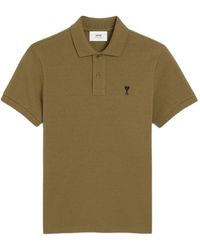 Ami Paris - Ami De Coeur Poloshirt - Lyst