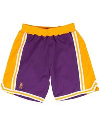 Mitchell & Ness - "Nba La Lakers 96-97" Authentic Road Shorts - Lyst