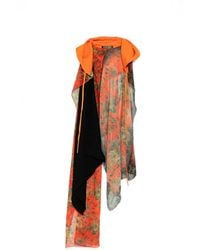 OTTOLINGER - Floral-Print Hooded Scarf - Lyst