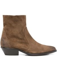 Julie Dee - Bottines À Bout Pointu 40 Mm - Lyst