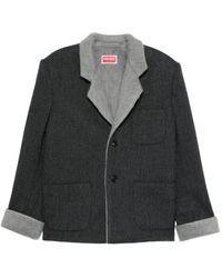 KENZO - Patch-Pocket Jacket - Lyst