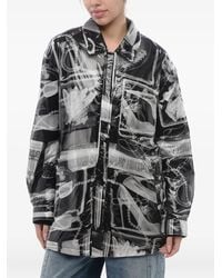 Off-White c/o Virgil Abloh - X-Ray Printed Shirt Jacket - Lyst