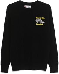 Mc2 Saint Barth - X St. Moritz Top Of The World Heron Sweater - Lyst