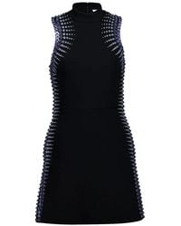 CASABLANCA - Embellished Sleeveless Mini Dress - Lyst