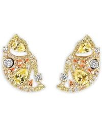 Anabela Chan - 14K And 18K Vermeil Lemon Slice Multi-Stone Earrings - Lyst