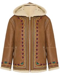 MONOKI - Maverick Embroidered Hooded Jacket - Lyst
