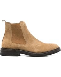 Astorflex - Elastic-Panel Suede Chelsea Boots - Lyst