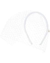 Maison Michel - Veil Headband - Lyst