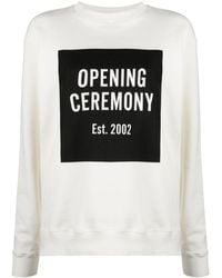 Opening Ceremony - Box-logo Sweatshirt - Lyst
